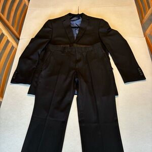 Billy London UK Men’s Black 2pc Suit Size 42R And 34x30